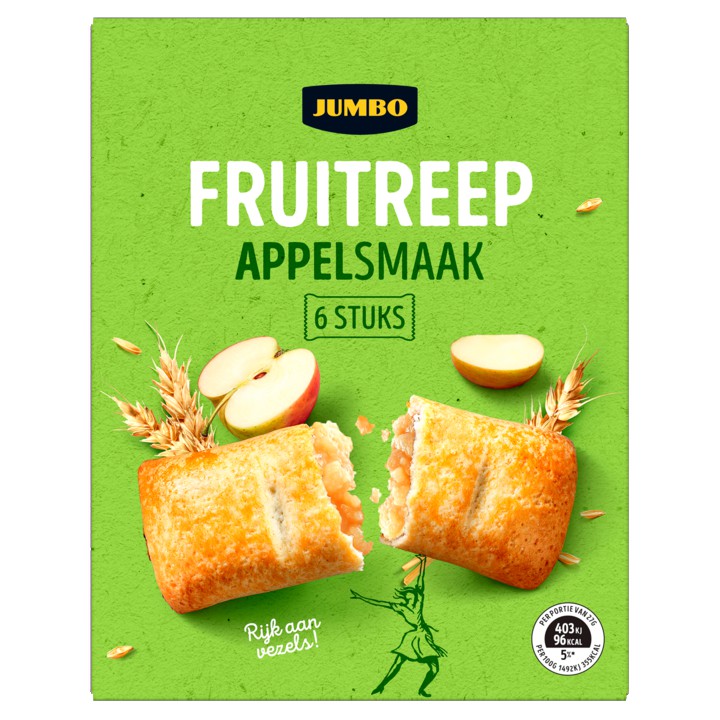 Jumbo Fruitreep Appelsmaak 6 Stuks