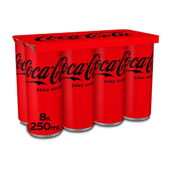 Coca-Cola Zero Sugar 8 x 250 ml