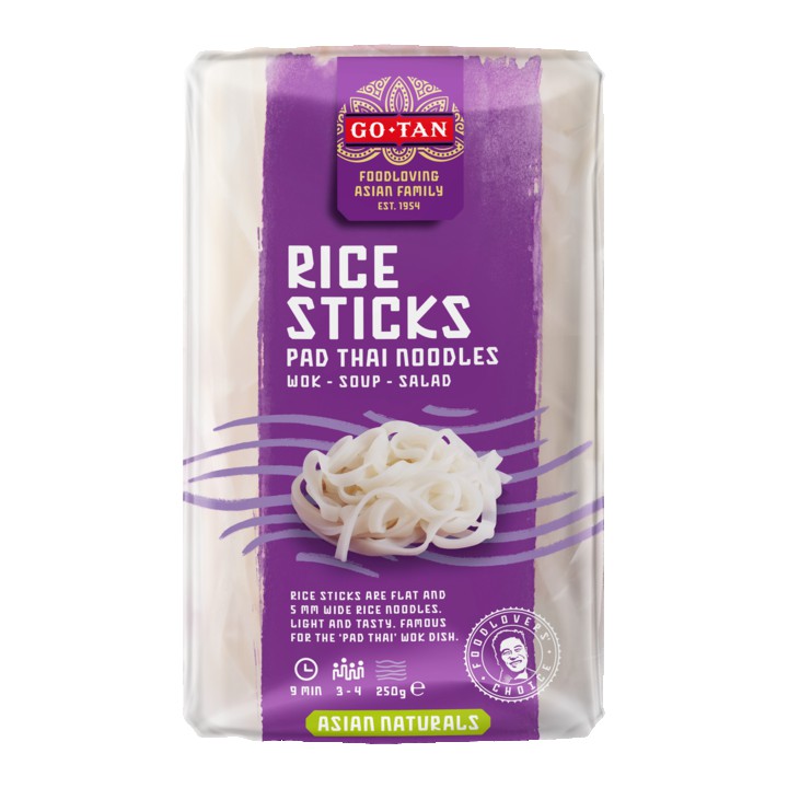 Go-Tan Rice sticks Pad Thai noodles 250g