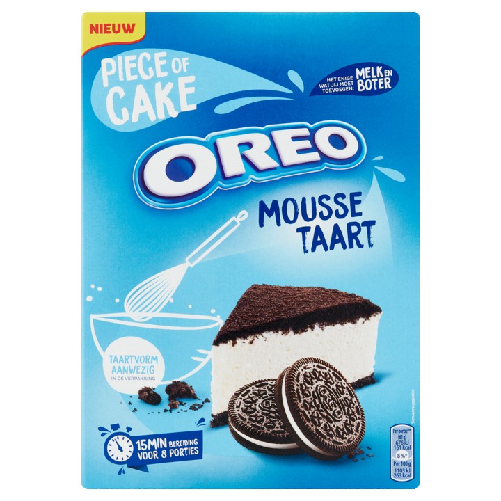 Oreo Mousse Taart Bakmix 215g