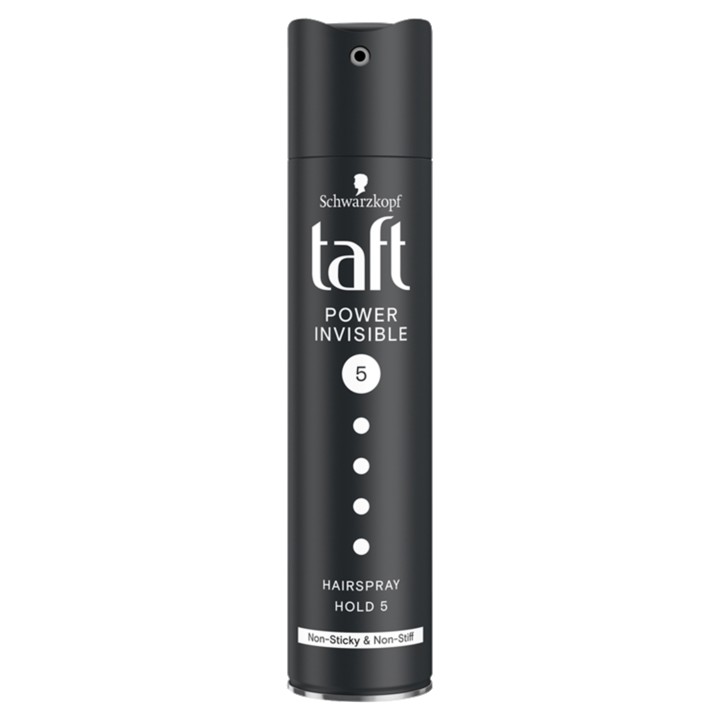 Taft Power Invisible Hairspray Hold 5 250ml