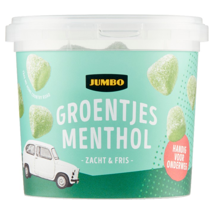 Jumbo Groentjes Menthol 200g