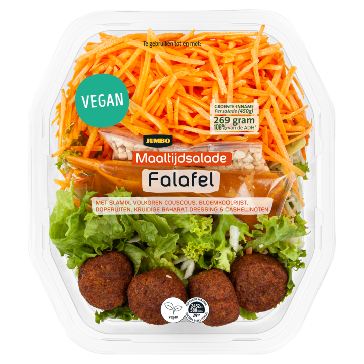 Jumbo Maaltijdsalade Falafel 450g