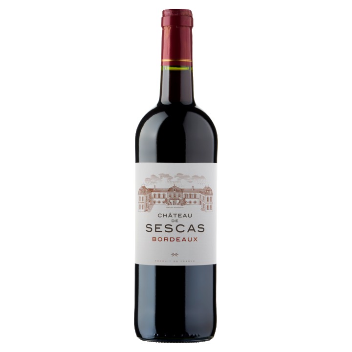 Ch&amp;acirc;teau de Sescas - Bordeaux - Merlot - Cabernet Sauvignon - 750ML