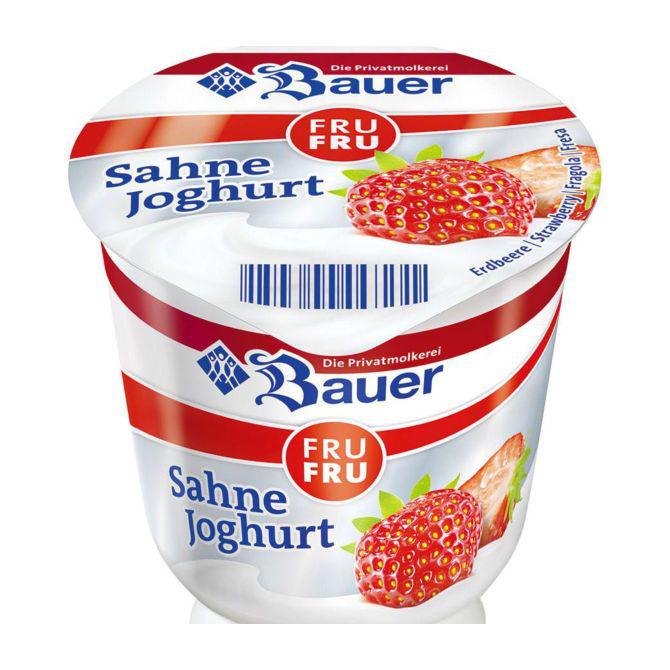 Bauer Roomyoghurt vruchten