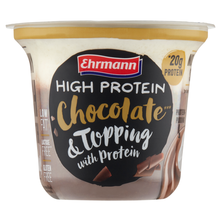 Ehrmann High Protein Chocolate &amp;amp; Topping with Protein 200g