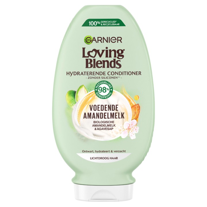 Garnier Loving Blends - Conditioner - Voedende Amandelmelk - 250ml