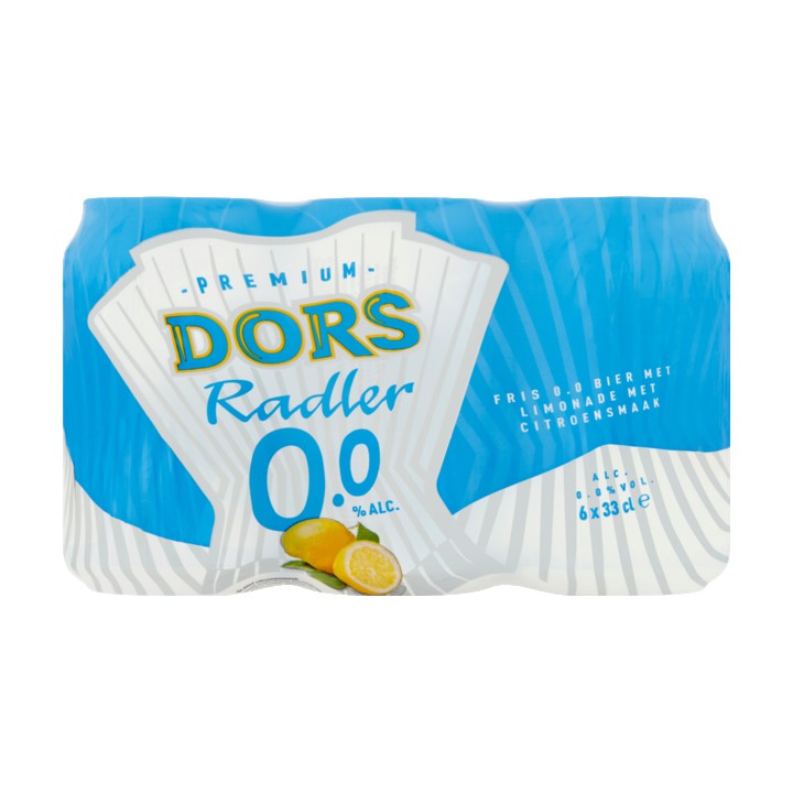 Dors Premium Radler 0.0 Blikken 6 x 330ML