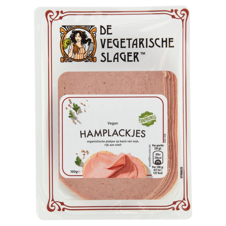 De Vegetarische Slager Hamplackjes 100g