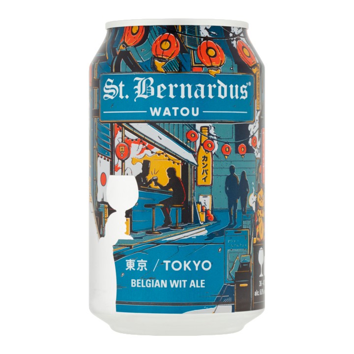 St. Bernardus Watou Tokyo Belgian Wit Ale Blik 330ML