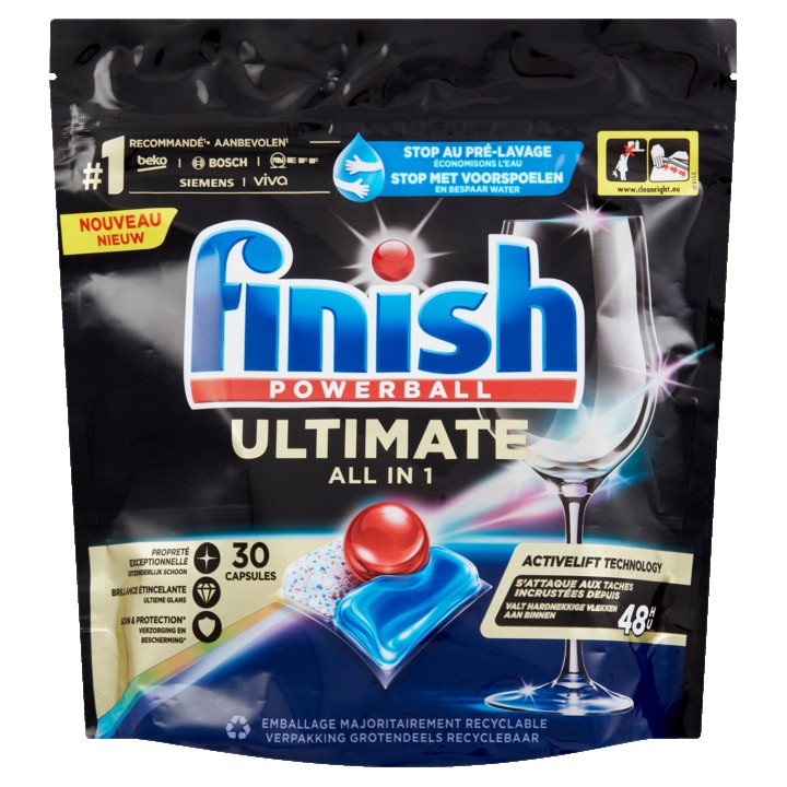 Finish Powerball Ultimate All in 1 30 Stuks 387g