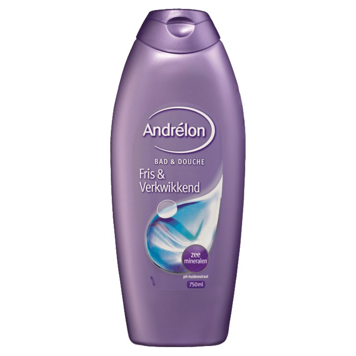 Andrelon Fris &amp;amp; Verkwikkend Bad &amp;amp; Douche 750ml