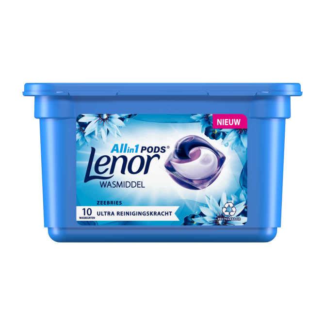 Lenor Wasmiddel 3-in-1 pods zeebries