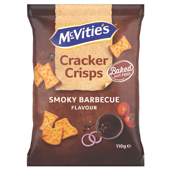 McVitie&amp;#x27;s Cracker Crisps Smoky Barbecue Flavour 110g