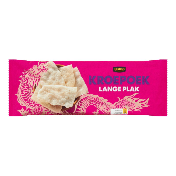 Jumbo Kroepoek Lange Plak 60g