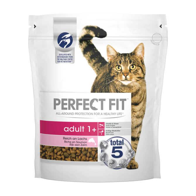 Perfect Fit Adult 1+ Brokjes - Zalm - Kattenvoer - 750 g