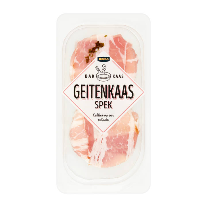 Jumbo Geitenkaas 48+ Spek 80g