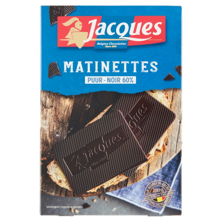 Jacques Matinettes Puur 60% 128g