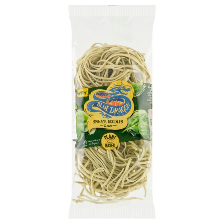 Blue Dragon Spinach Noodles 2 Stuks 125g