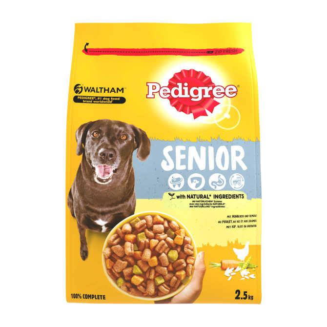 Pedigree Senior Hondenbrokken kip en rijst