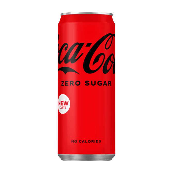 Coca-Cola zero sleek