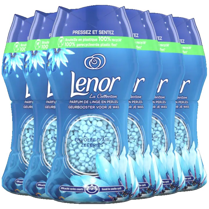 Lenor Zeebries In-Wash Geurbooster 6 x 154g