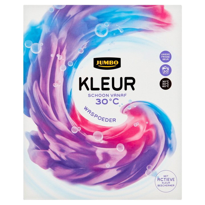 Jumbo Kleur Waspoeder 1,8 kg 30 Wasbeurten