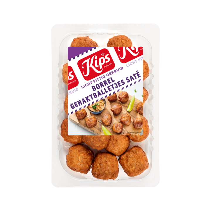 Kips Borrel Gehaktballetjes Sat&amp;eacute; 320g