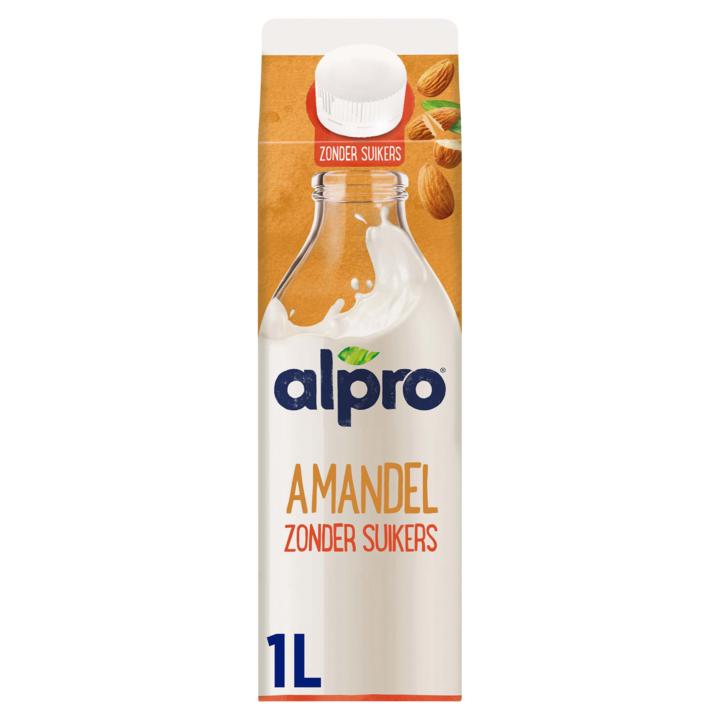 Alpro Amandeldrink Zonder Suikers Gekoeld 1L