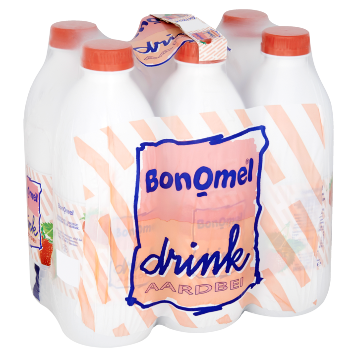 Bonomel Drink Aardbei 6 x 1kg