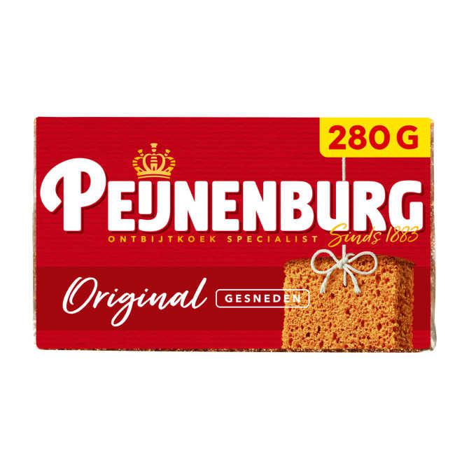 Peijnenburg ontbijtkoek naturel gesneden