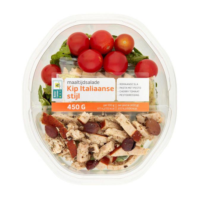 Maaltijdsalade Italiaanse kip