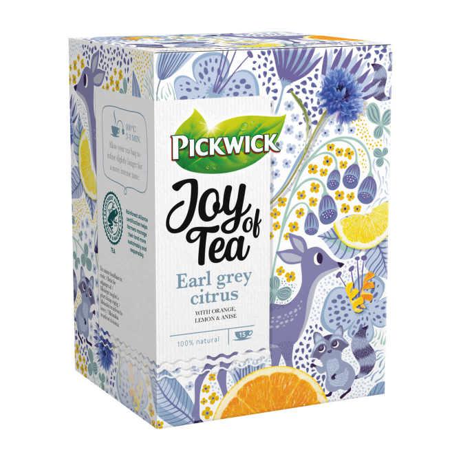 Pickwick Joy of tea earl grey citrus zwarte thee