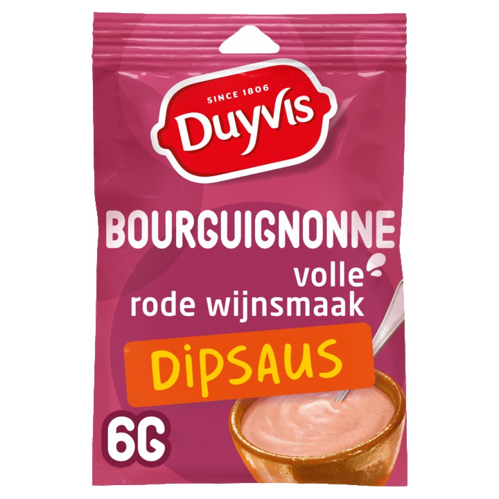 Duyvis Bourguignonne Rode Wijn Dip Saus Mix 6gr