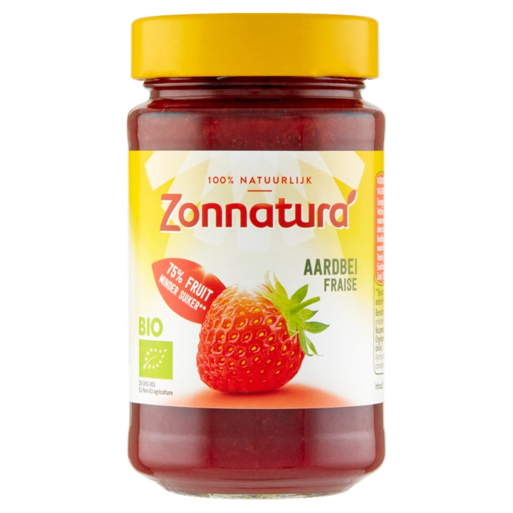 Zonnatura Bio Aardbei 250g