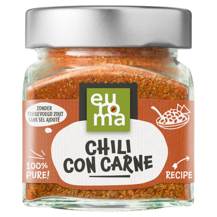 Euroma Chilli con carne kruiden 62g