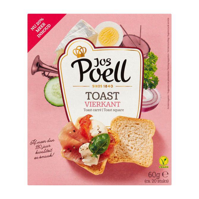 Jos Poell Toast vierkant | Nederland Life Jos Poell Toast vierkant