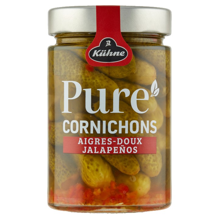 K&amp;uuml;hne Pure Cornichons Jalape&amp;ntilde;os 310g
