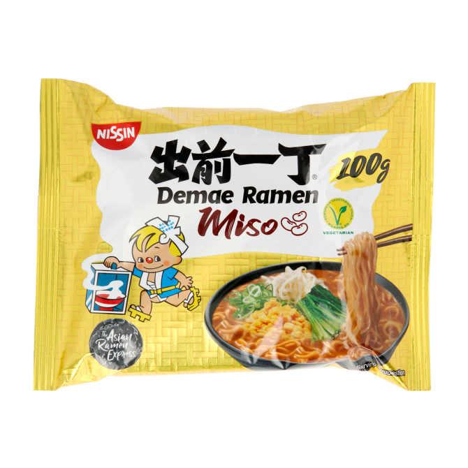 Nissin Demae ramen miso