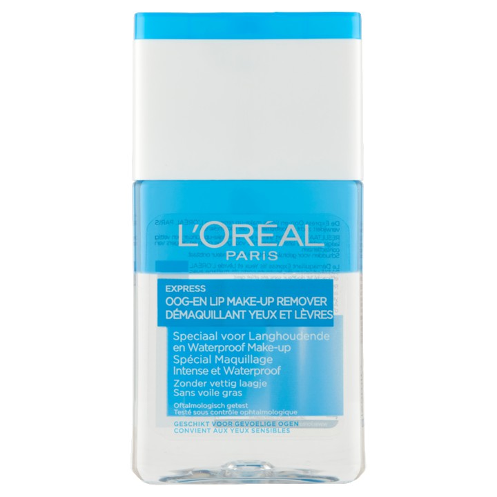 L&amp;#x27;Or&amp;eacute;al Paris Express Oog-en Lip Make-Up Remover 125ml