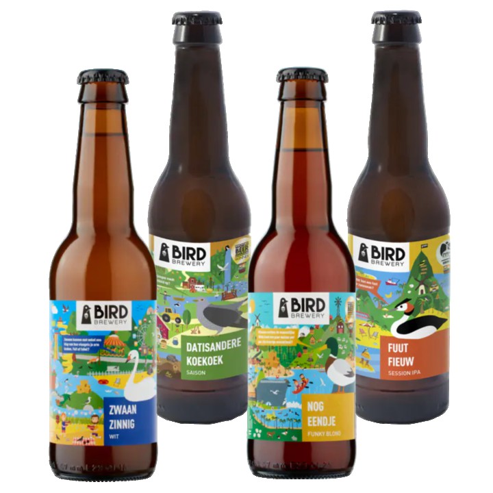 Bird Bierproeverij 4 x 33cl