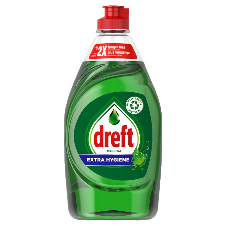 Dreft Extra Hygi&amp;euml;ne Vloeibaar Afwasmiddel 430ml