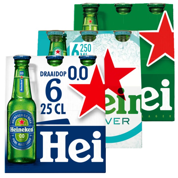 Heineken Bierproeverij 3 x 6-Pack 25cl