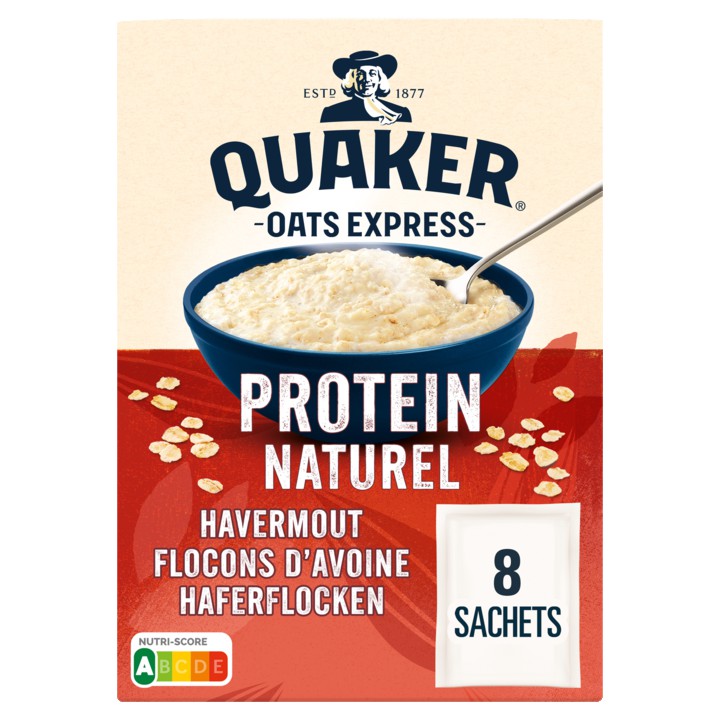 Quaker Oats Express Proteine Naturel Havermout 302gr