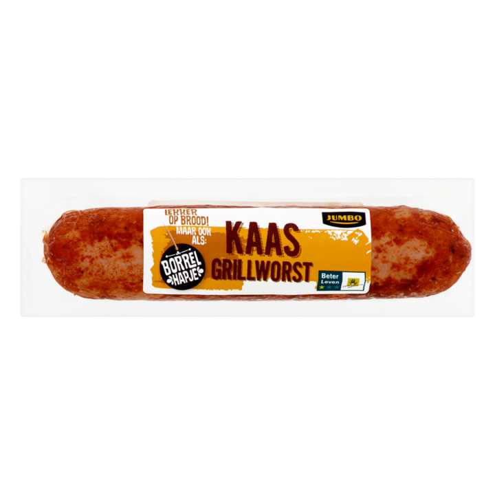 Jumbo Grillworst met Kaas 200g