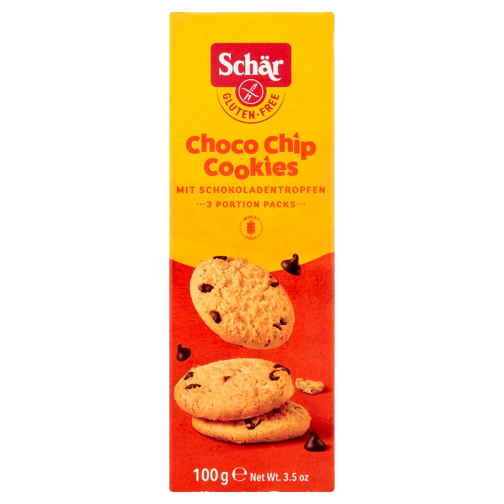 Sch&amp;auml;r Choco Chip Cookies  Glutenvrij 100g