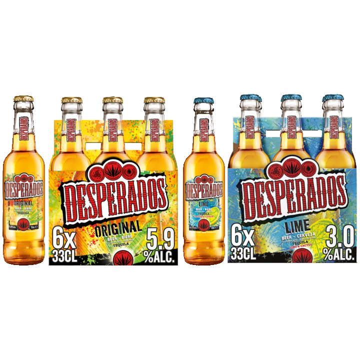 Desperados Original en Lime 2 x 6pack