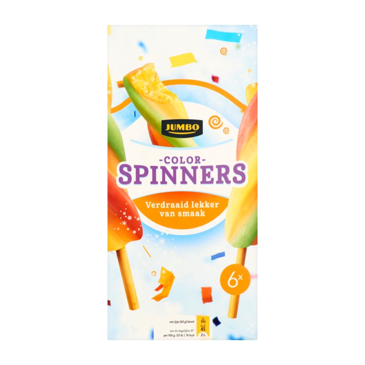 Jumbo Color Spinners 6 x 60g