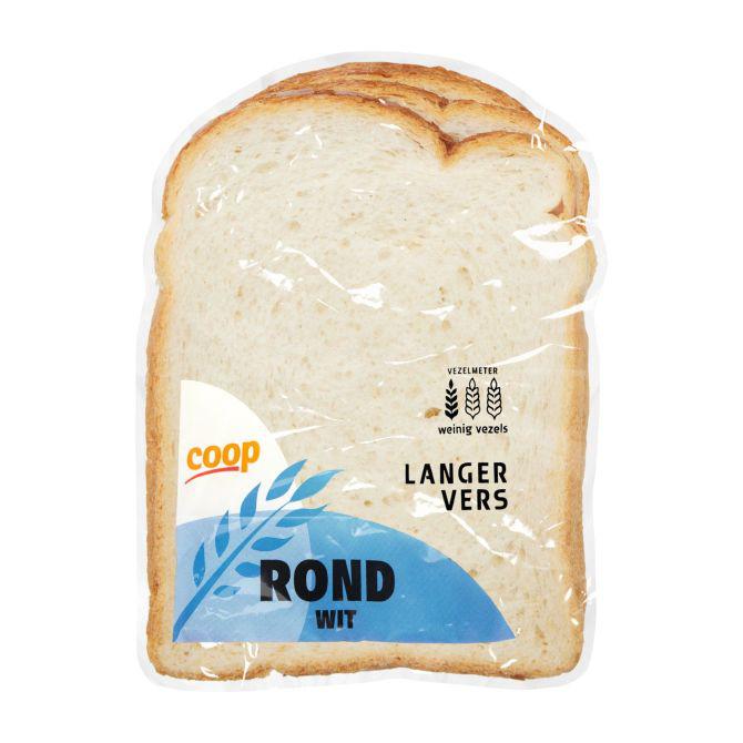 Coop Rond wit brood half