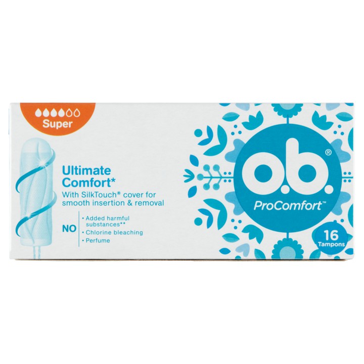 O.B. ProComfort Tampons Super 16 Stuks